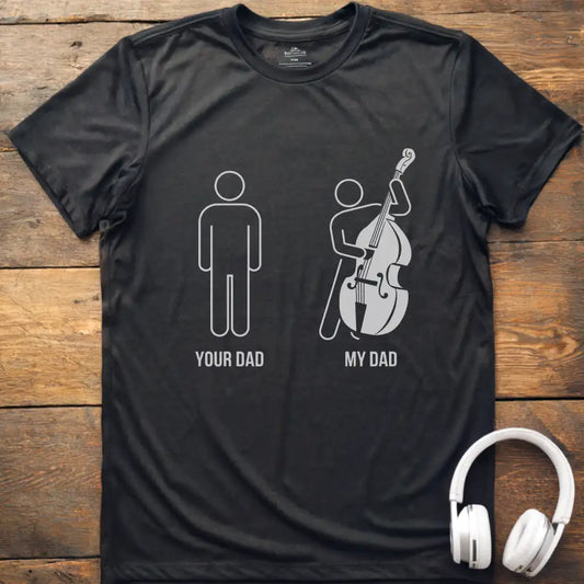 KIDS Dad Double Bass T-Shirt
