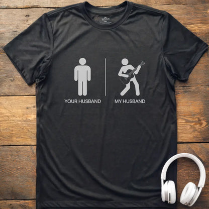 My Husband Guitar T-shirt