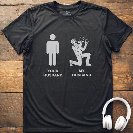 My Husband Vocalist T-shirt