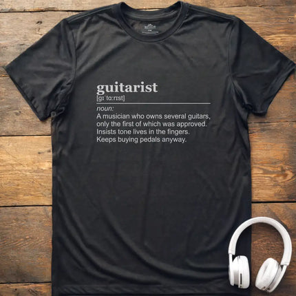 Guitarist Dictionary T-Shirt
