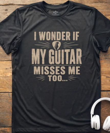 Guitar Misses Me T-Shirt