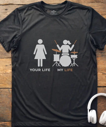 Life Drum Female T-shirt