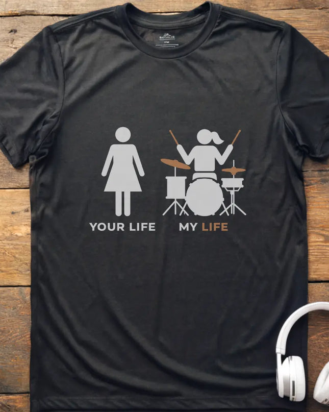 Life Drum Female T-shirt