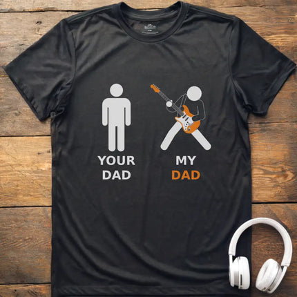 Dad Guitar Left Hand T-Shirt