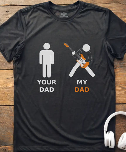 Dad Guitar Left Hand T-Shirt
