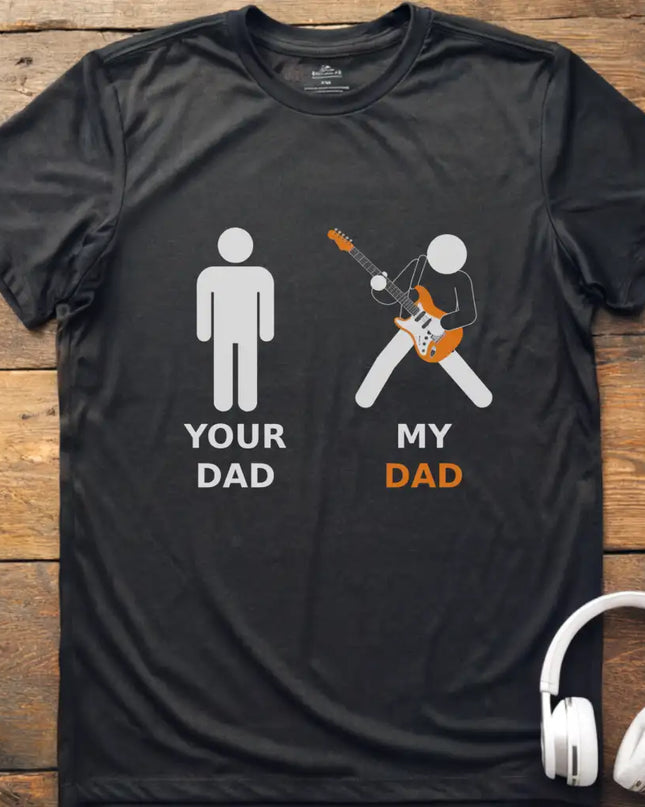 Dad Guitar Left Hand T-Shirt