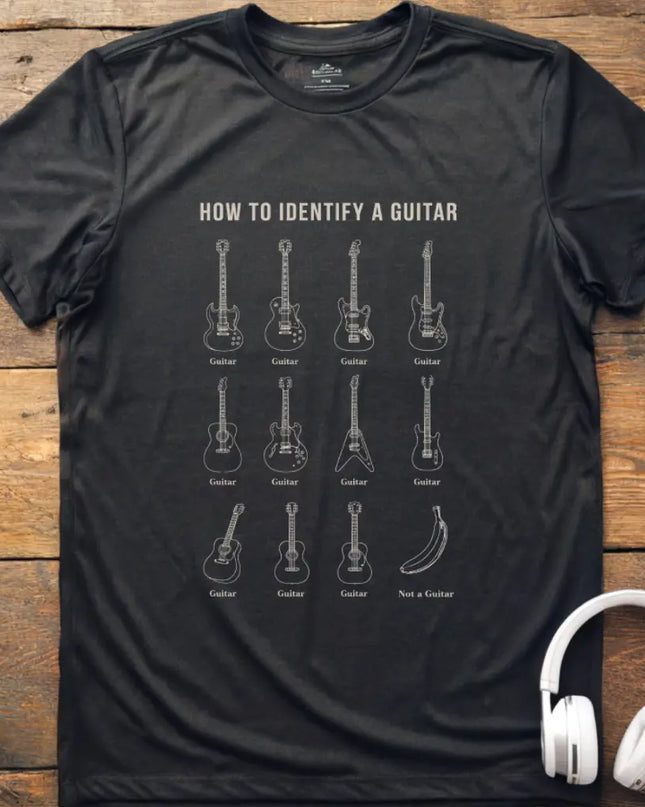 How To Identify Guitar T-Shirt