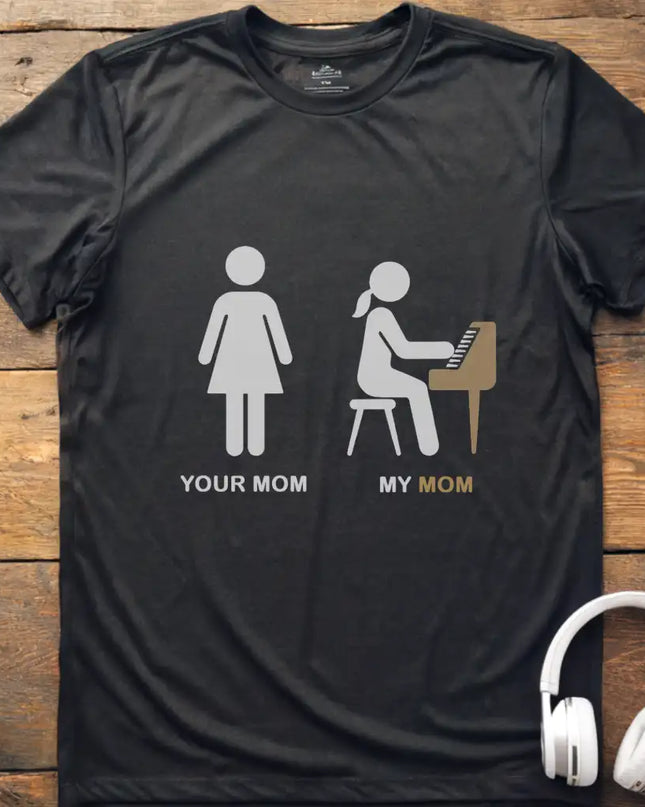 KIDS Mom Piano T-Shirt