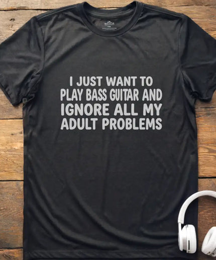 Play Bass Guitar T-Shirt