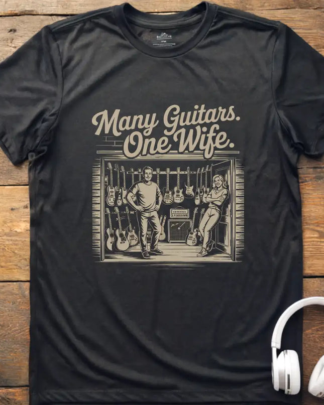 Many Guitars Classic T-Shirt
