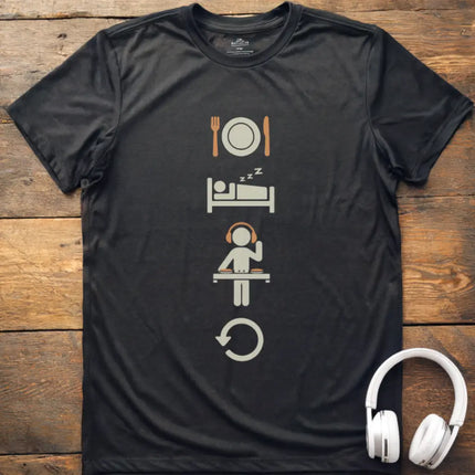 Eat Sleep DJ Repeat T-Shirt