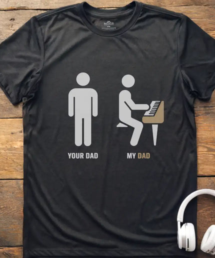 KIDS Dad Piano T-Shirt