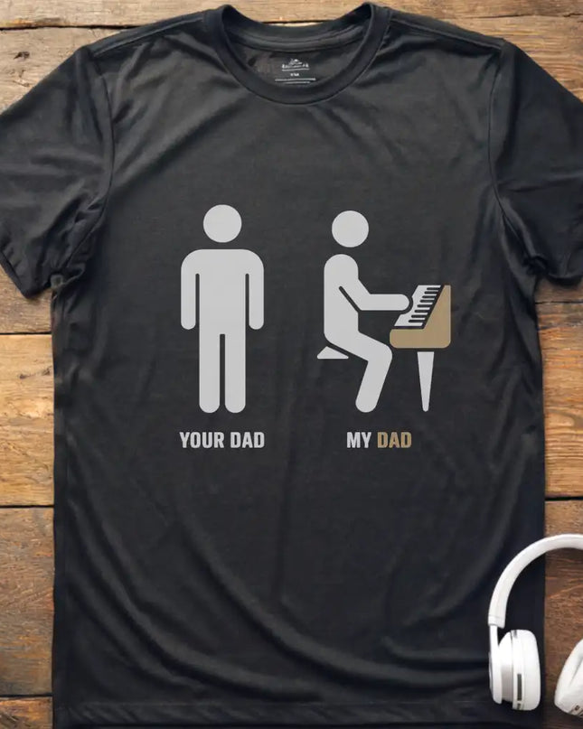 KIDS Dad Piano T-Shirt