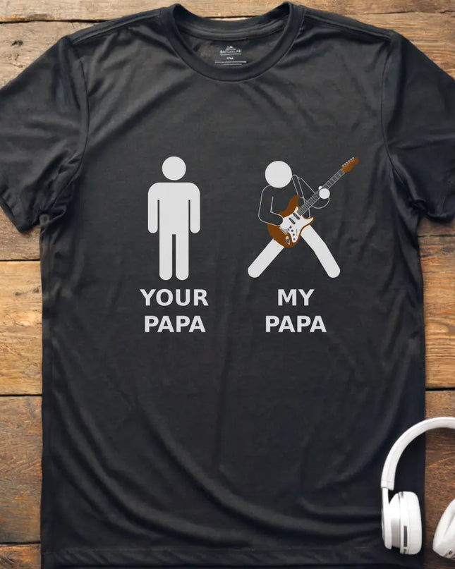 KIDS Papa Electric Guitar T-Shirt
