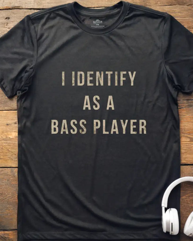 Identify Bass Player T-Shirt