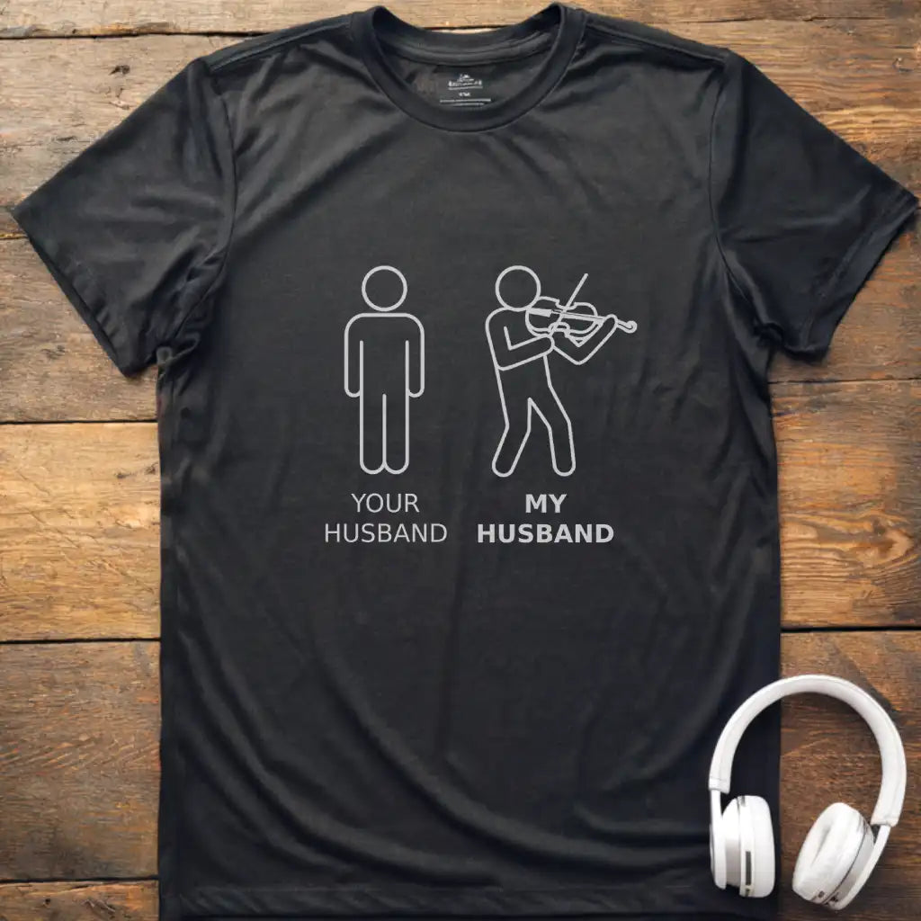 Husband Violin T-Shirt