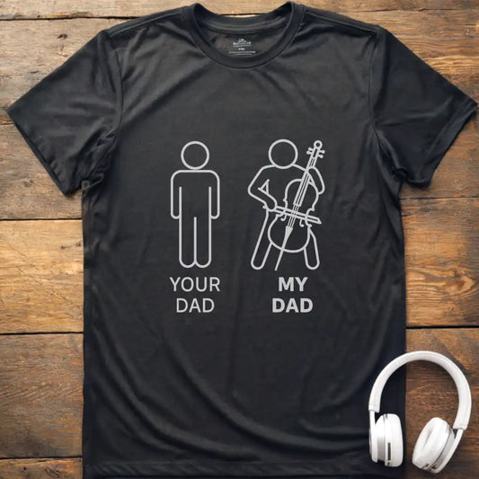 KIDS Dad Cello T-Shirt