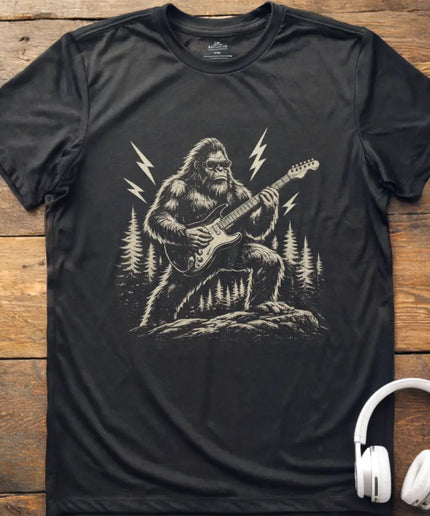 Bigfoot Electric Guitar T-Shirt