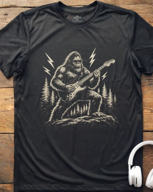 Bigfoot Electric Guitar T-Shirt