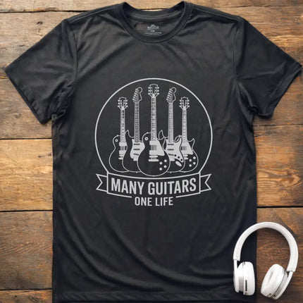 Many Guitars One Life T-Shirt
