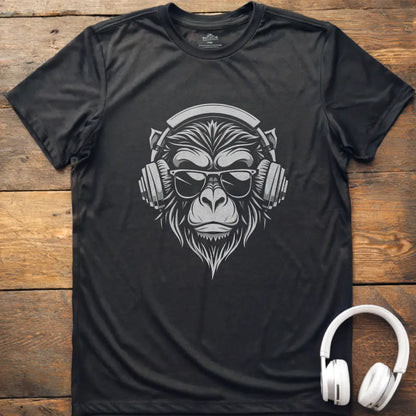Monkey Headphones T-Shirt