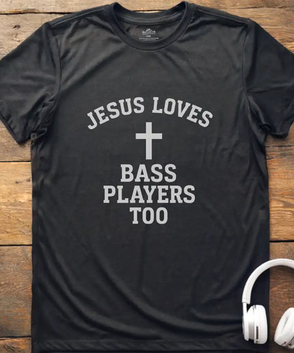 Jesus Loves Bass T-Shirt