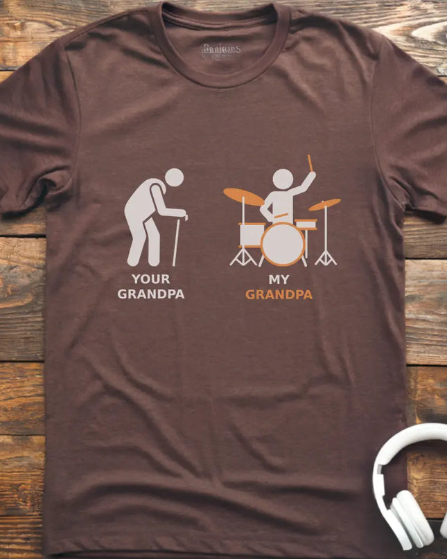 My Grandpa Drum T-shirt