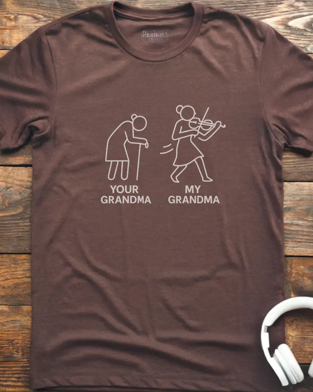 My Grandma Violin T-Shirt