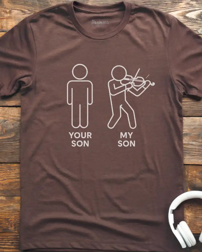 My Son Violin T-Shirt