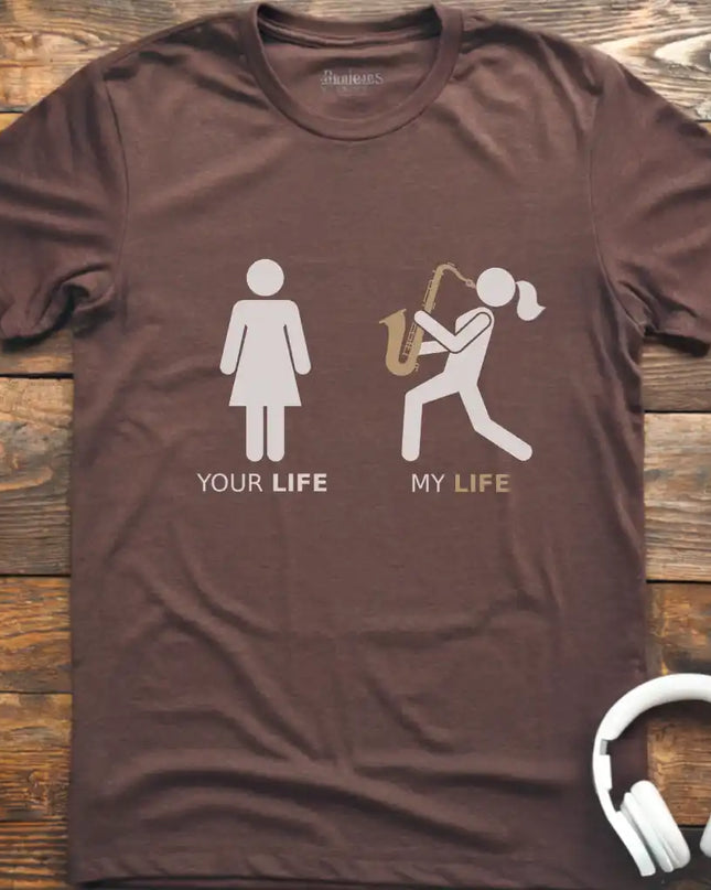 Life Sax Female T-Shirt