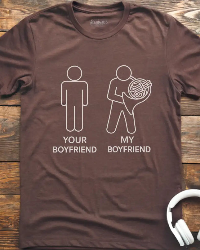 Boyfriend French Horn T-Shirt