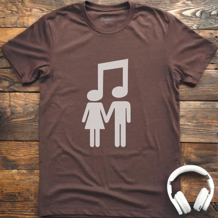 Mann Frau T-Shirt
