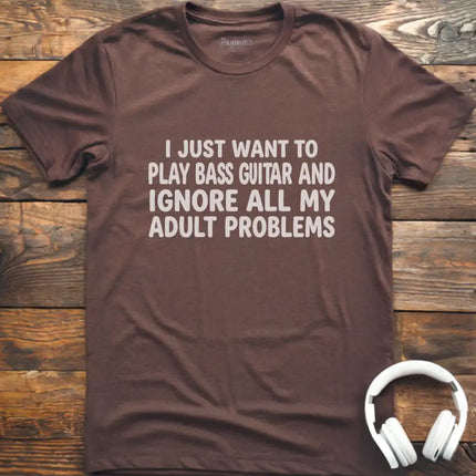 Play Bass Guitar T-Shirt