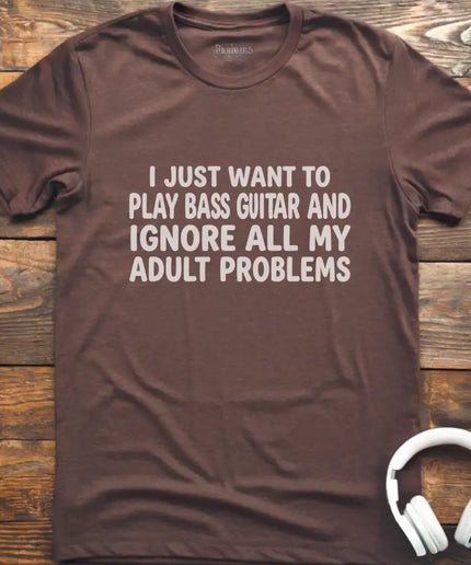Play Bass Guitar T-Shirt