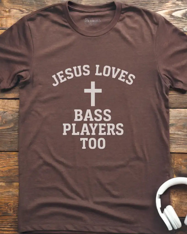 Jesus Loves Bass T-Shirt