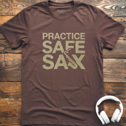 Practice Safe Sax T-Shirt