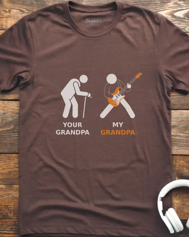 Grandpa Electric Guitar T-Shirt