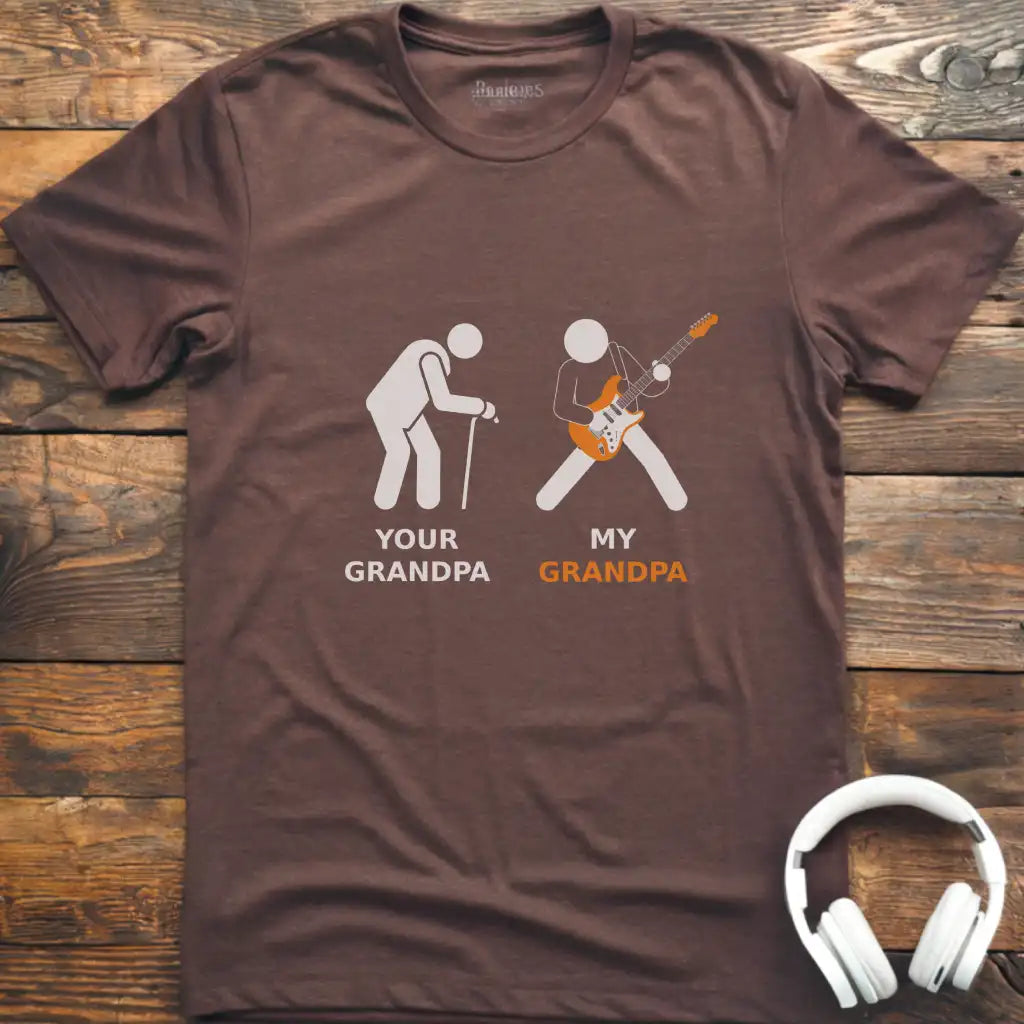 Grandpa Electric Guitar T-Shirt