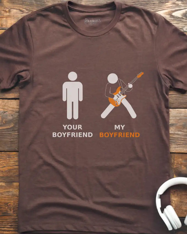 Boyfriend Electric Guitar T-Shirt