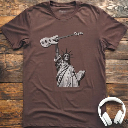 Statue Guitar T-Shirt