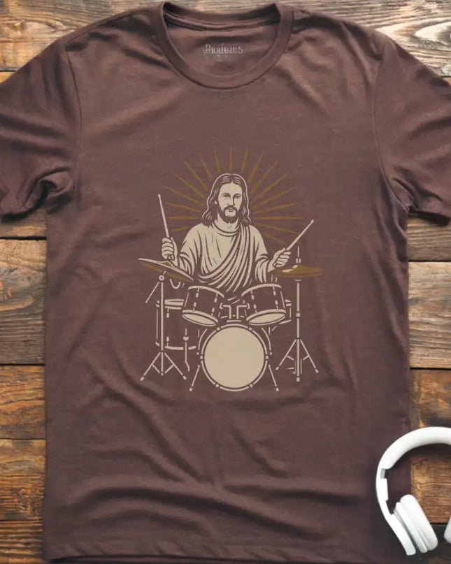 Jesus Drums T-Shirt