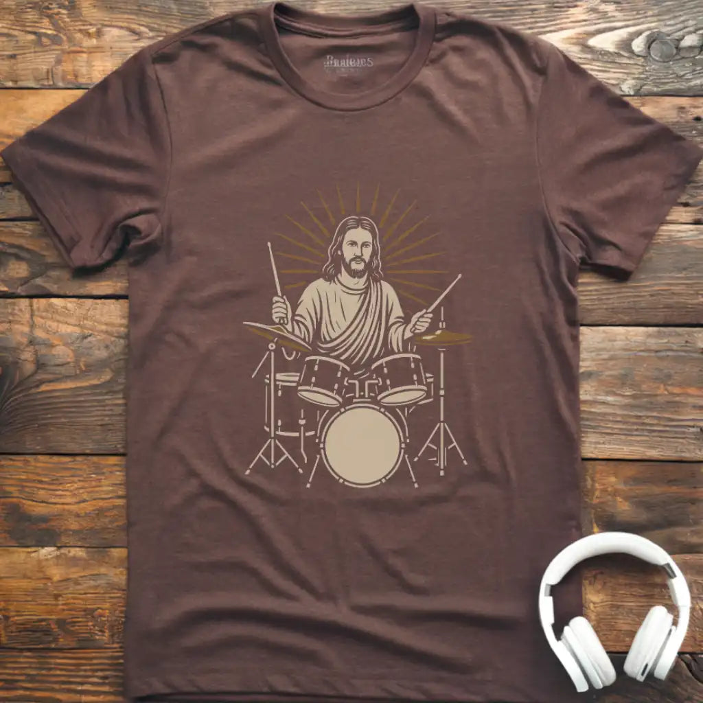 Jesus Drums T-Shirt