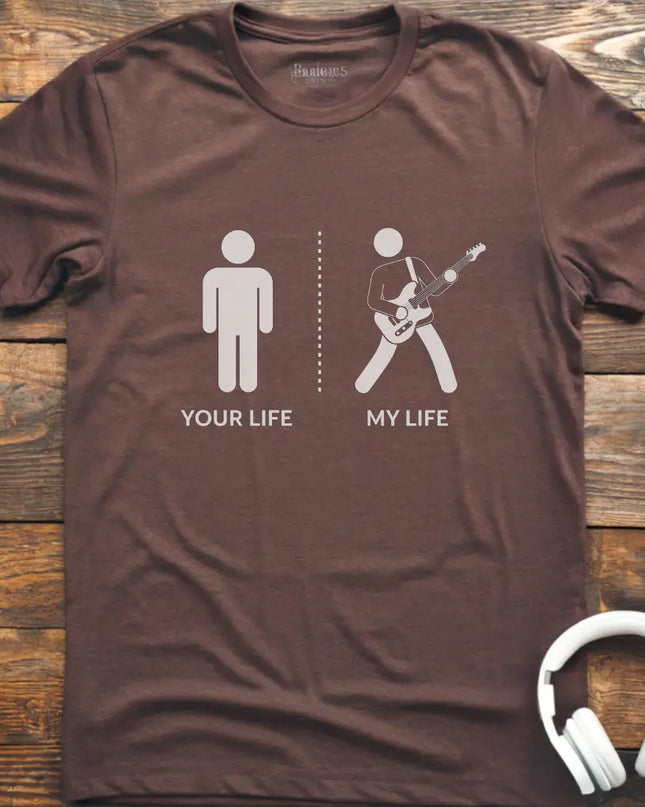Life Guitar Male T-shirt