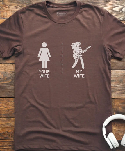 My Wife Guitar T-shirt