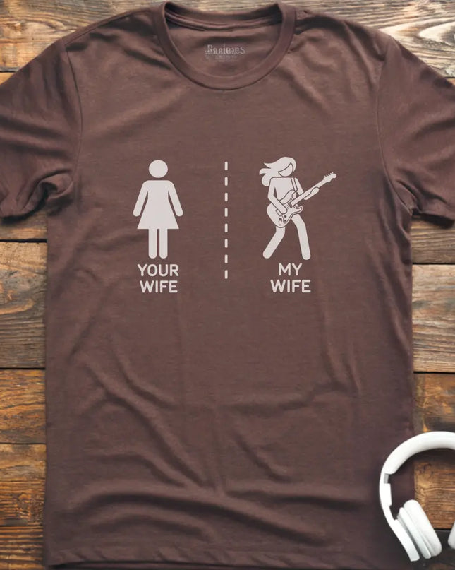 My Wife Guitar T-shirt