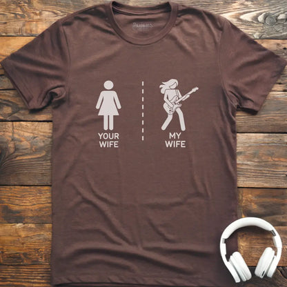 My Wife Guitar T-shirt