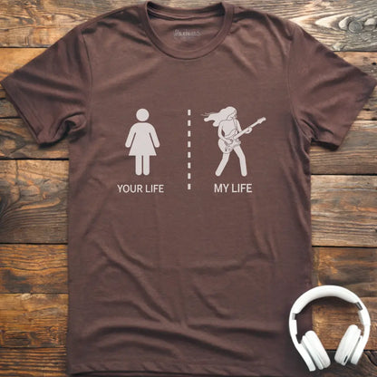 Life Guitar Female 3 T-shirt