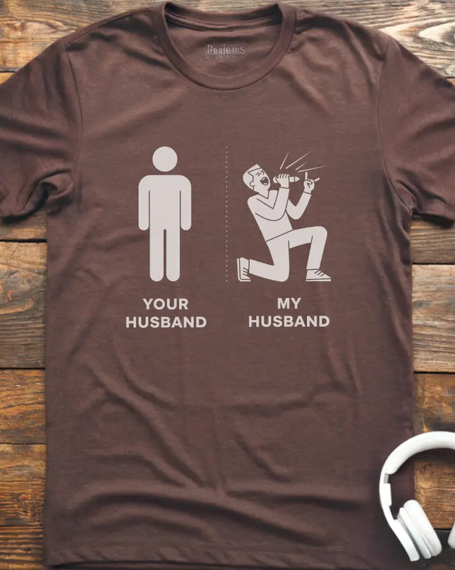 My Husband Vocalist T-shirt