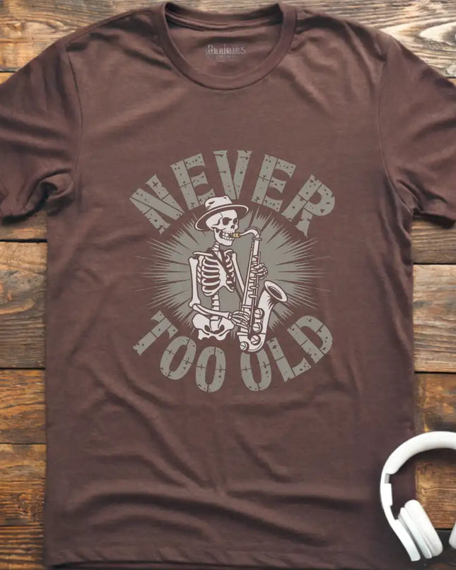 Never Old Sax T-Shirt