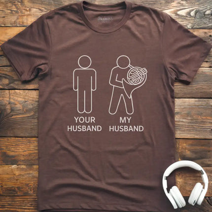 Husband French Horn T-Shirt